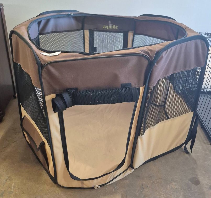Zampa Soft-Sided Portable Pet Playpen