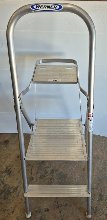 Werner 4ft Aluminum Folding Step Ladder