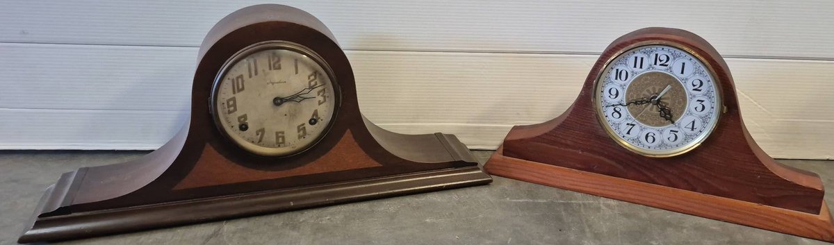 Wooden Mantel Clocks, One Ingraham