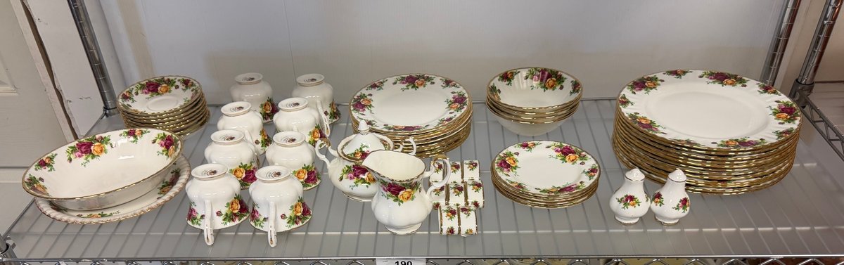 Royal Albert Old Country Roses China Set