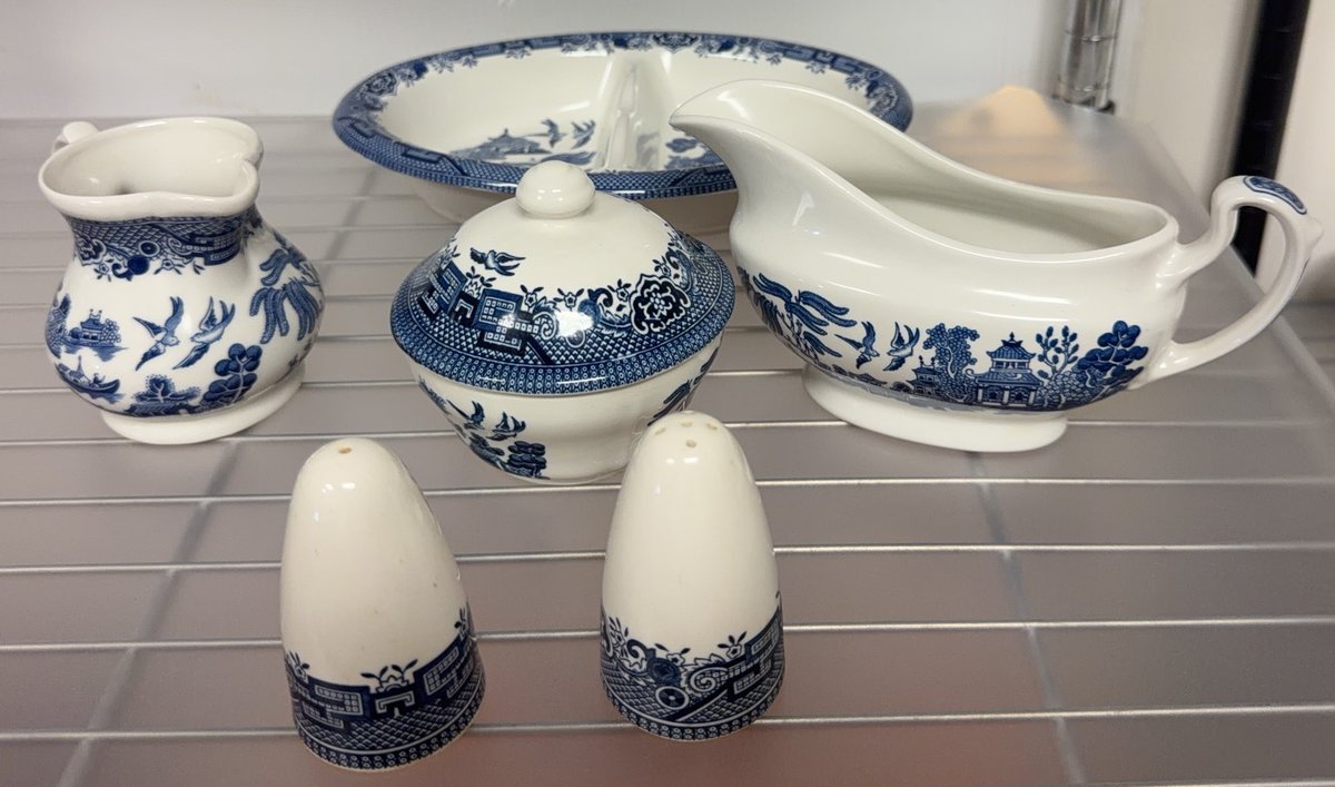Churchill Blue Willow Tableware Assortment