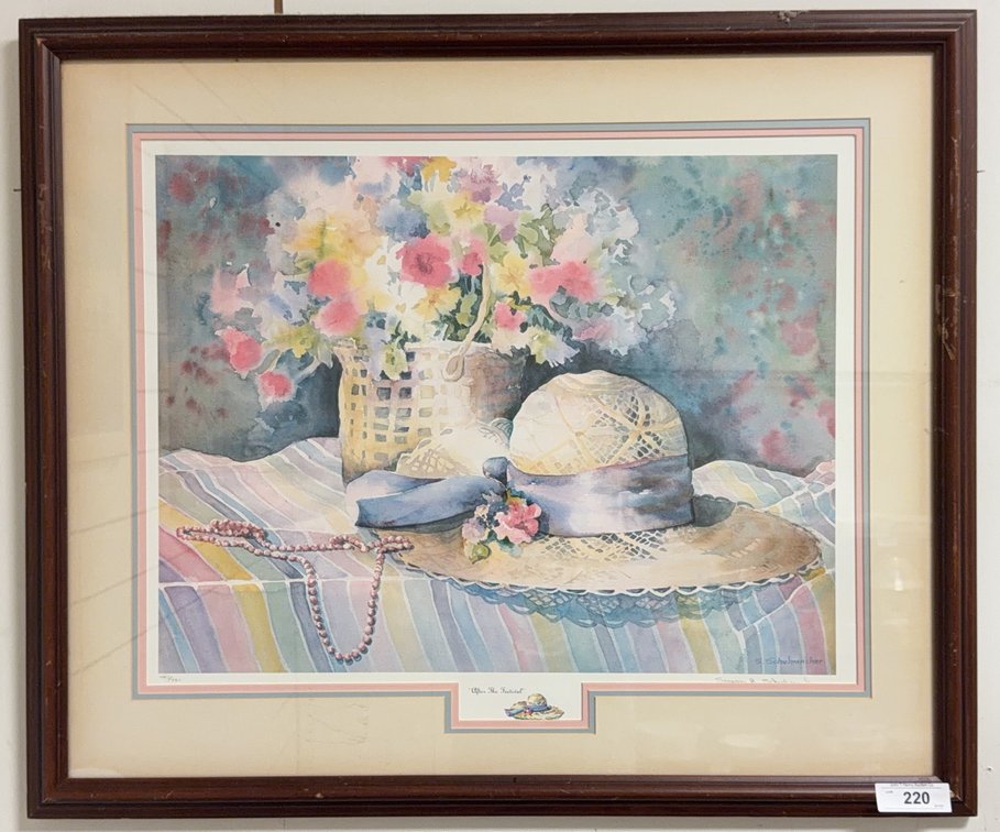 Susan R. Schuhmacher watercolor Print After The Festival