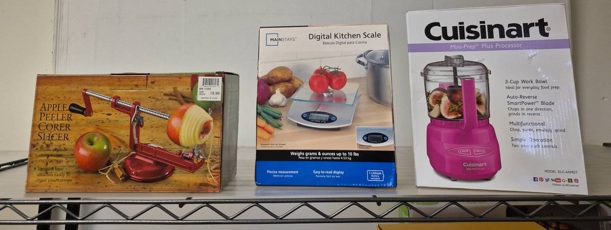 Apple Peeler, Kitchen Scale, Cuisinart Processor