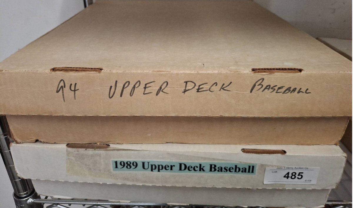 1989 and 1994 Upper Deck Baseball Card Lots