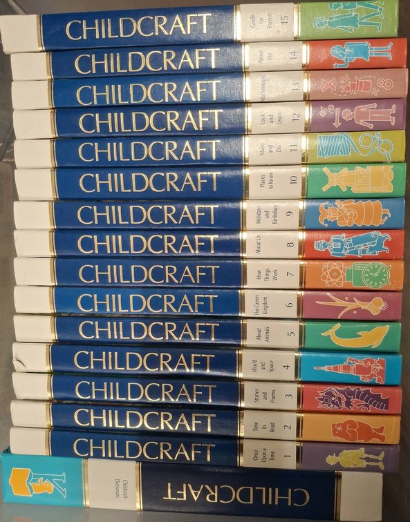 Childcraft Encyclopedia Set With Dictionary