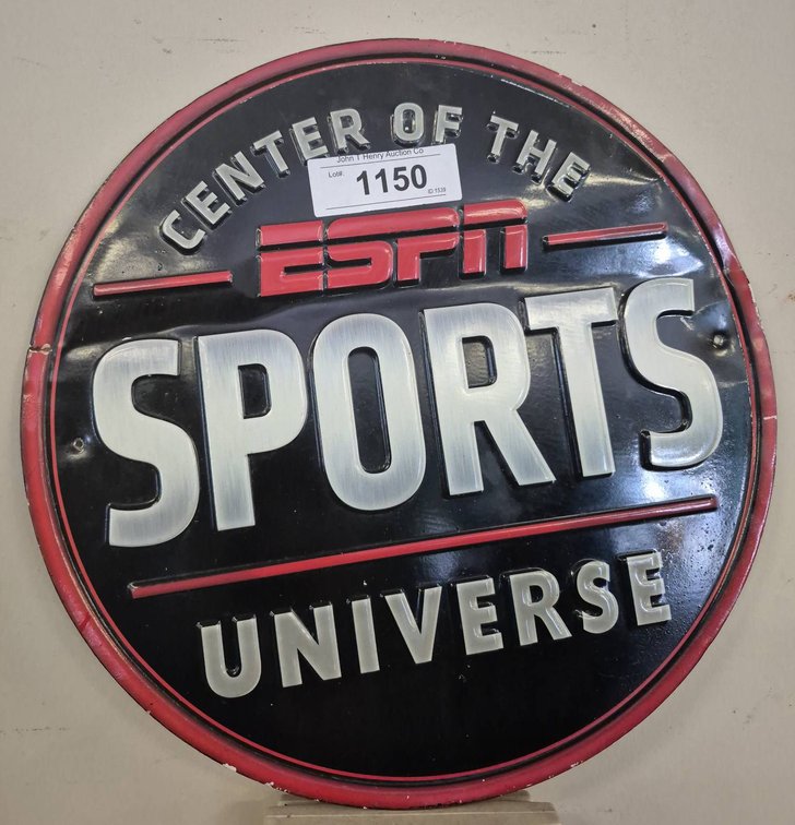 ESPN Sports Universe 13" Metal Wall Sign