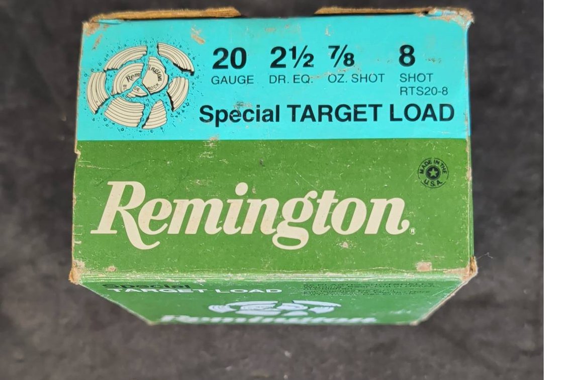 Remington 20 Gauge Special Target Load Box