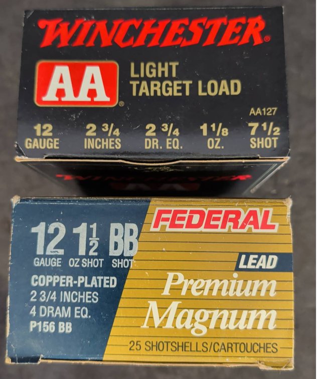 2 Boxes 12 Gauge Shotgun Shells Assorted Brands