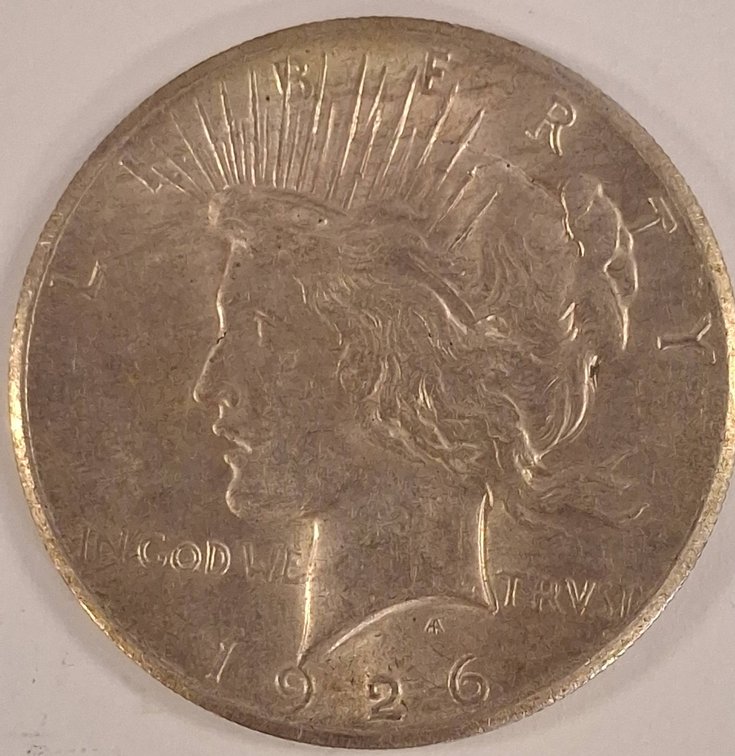 1926 Peace Silver Dollar Coin