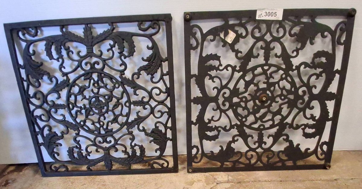 Cast Iron Decorative Grates 18x18 Inch