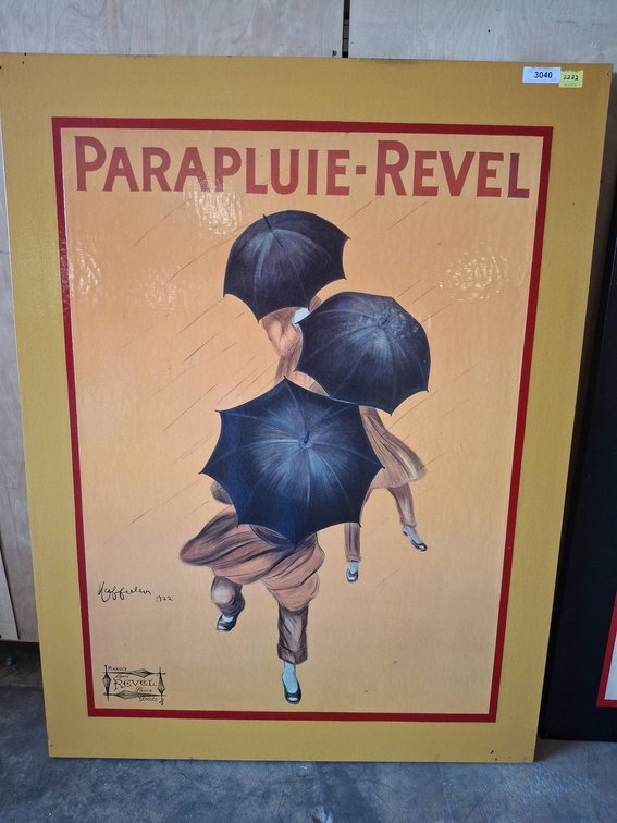 Parapluie-Revel Poster 44"×58" Framed Art