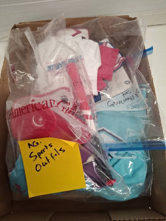 American Girl Doll Sports Outfits Lot