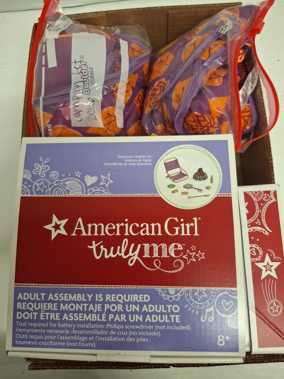 American Girl Truly Me Sets and Camping Kit