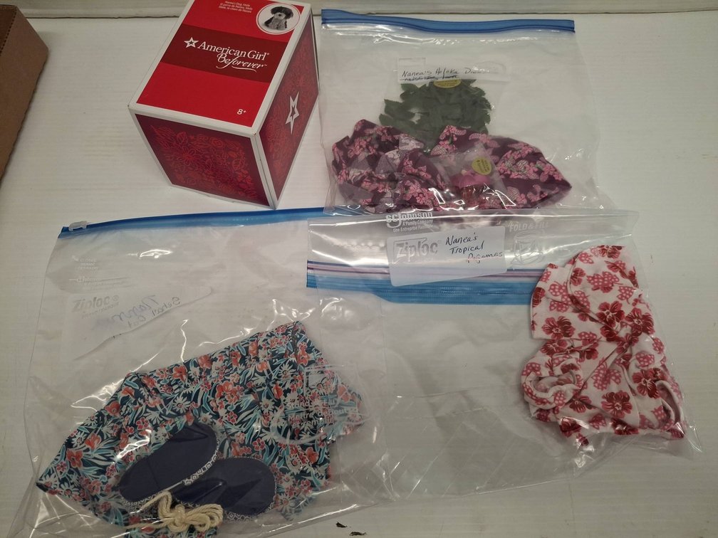 American Girl Nanea Accessories & Dog Mele