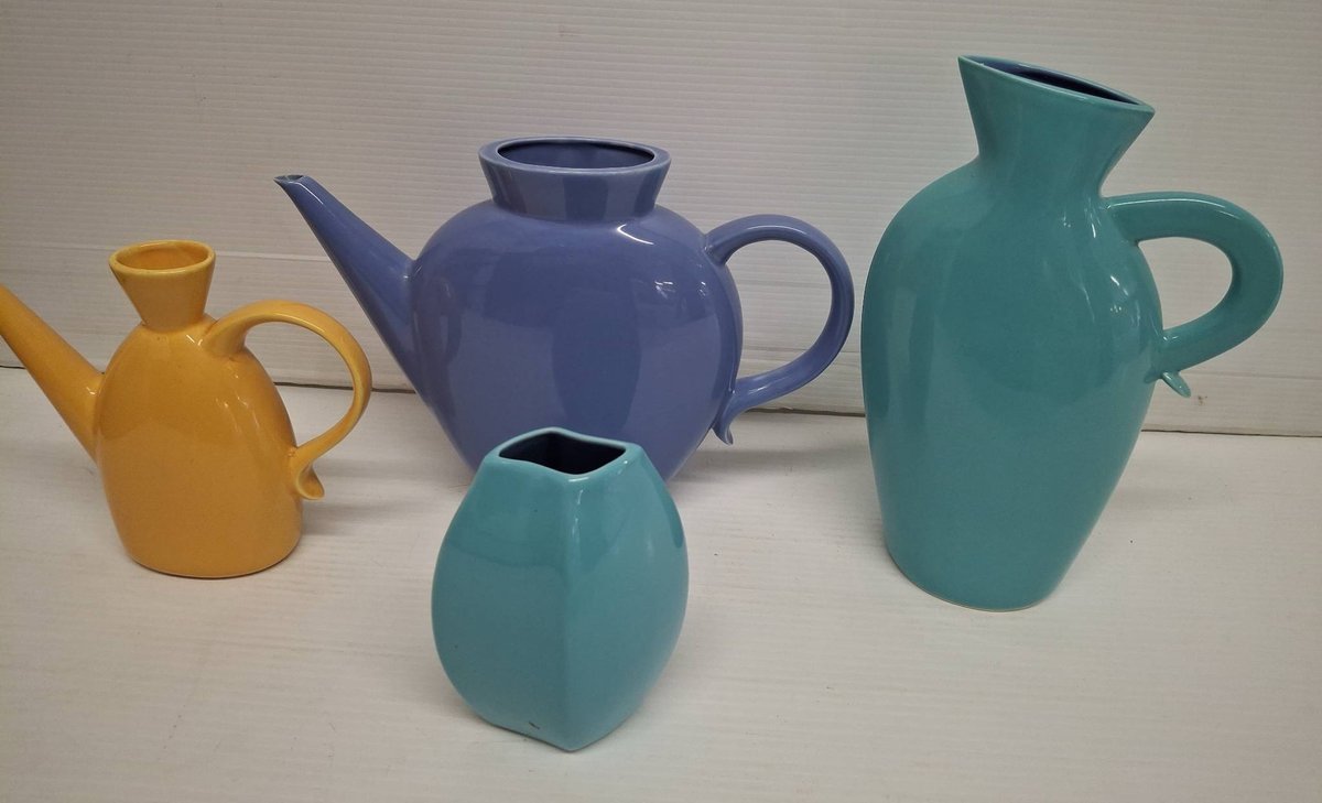 Lindt-Seymatsu Japan Pottery Pitchers & Vase