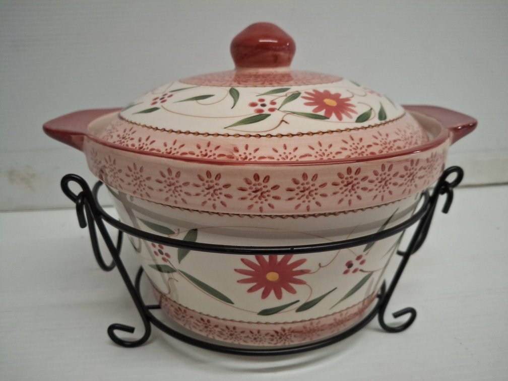 Temp-tations Presentable Ovenware with Rack