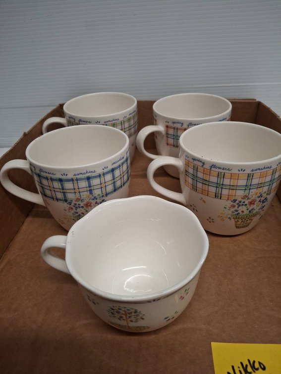 Nikko China Dena's Garden Cups