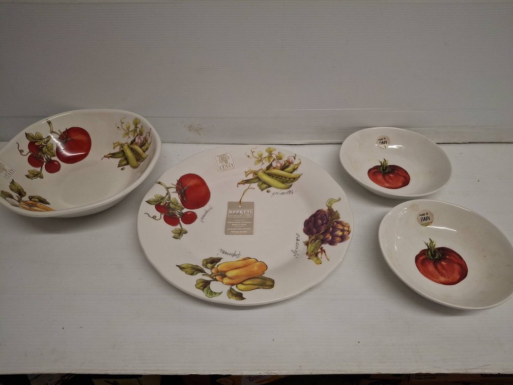Effetti d'Arte Italian Ceramic Dish Set