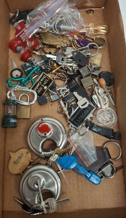 Padlocks, Locks, Keys & Keychains