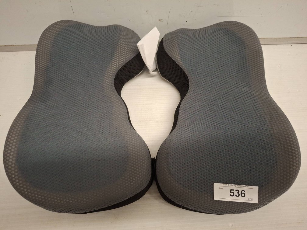 Ergonomic Seat Cushions Gray Black