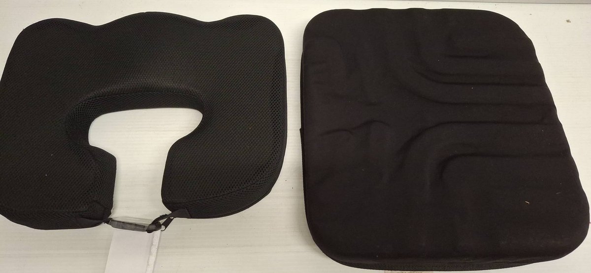 Black Foam Comfort Seat Cushions