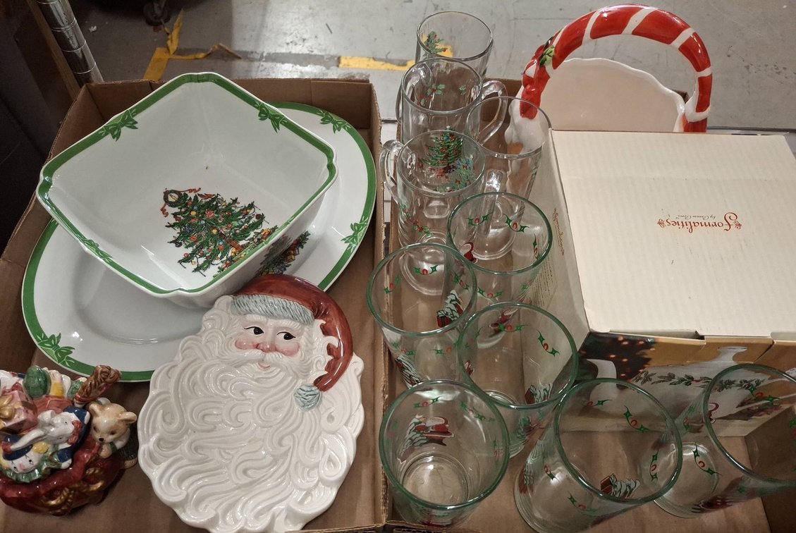 Holiday Tableware Lot Yule Tide OCI Formalities