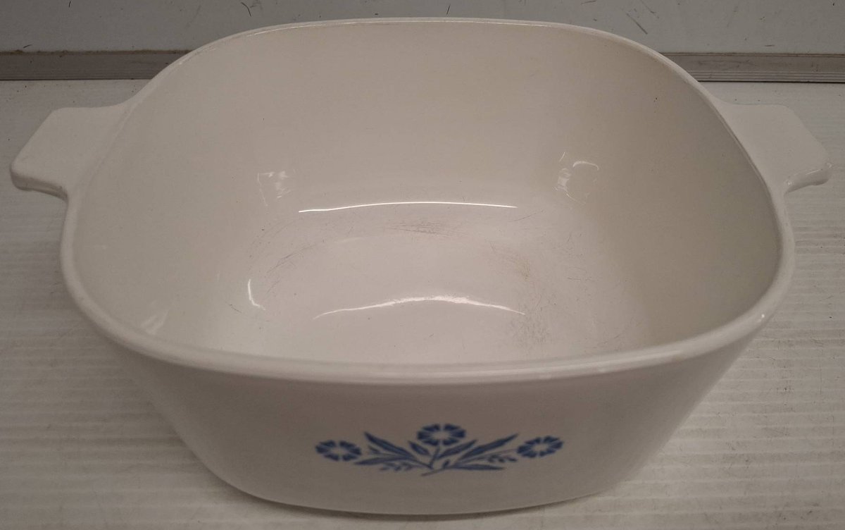 Corning Ware Blue Cornflower 2 Qt Baking Dish