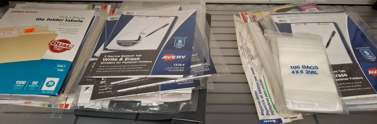 Office Supplies Avery Office Depot Bags