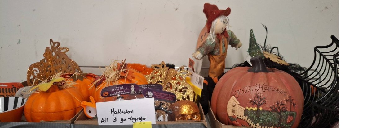 Halloween and Fall Decor Lot