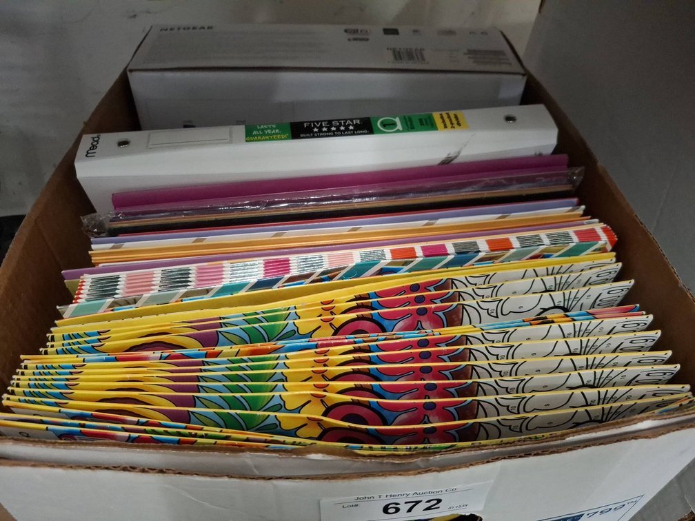 Folders and Office Supplies