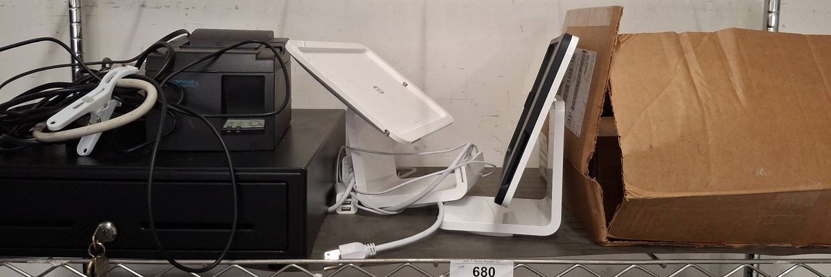 POS Terminal System With Printer, Drawer & Supplies