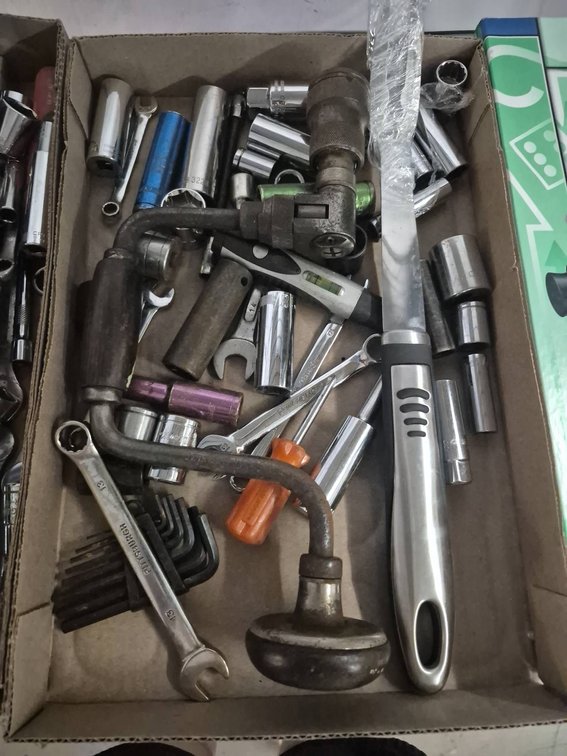 Hand Tools and Sockets Lot