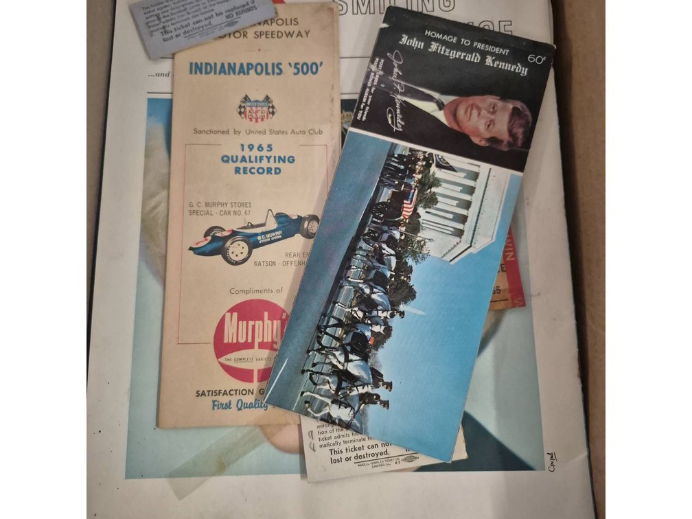 1960s Event Programs, Tickets, Ephemera