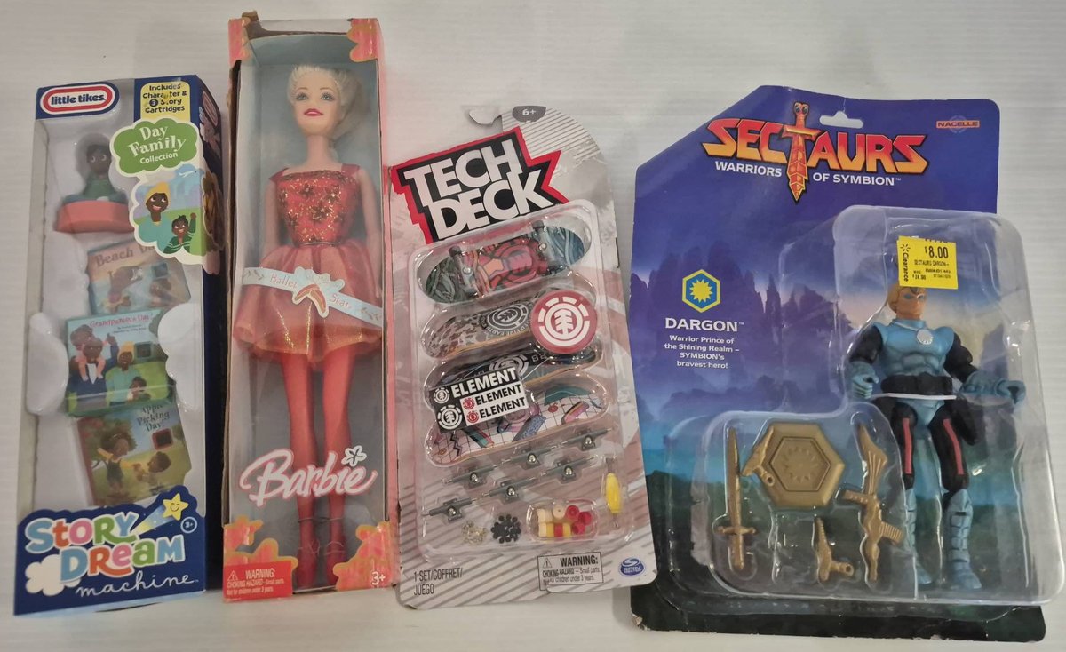 4 New Toys: Barbie, Tech Deck, Sectaur, Dream