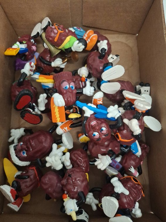California Raisins PVC Figures