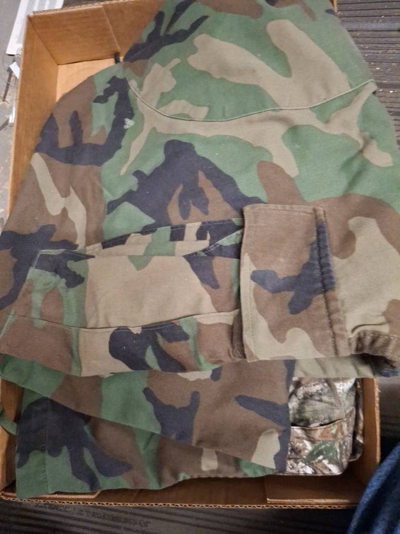 Camo Pants, RedHead Shirt, Size Large/XL
