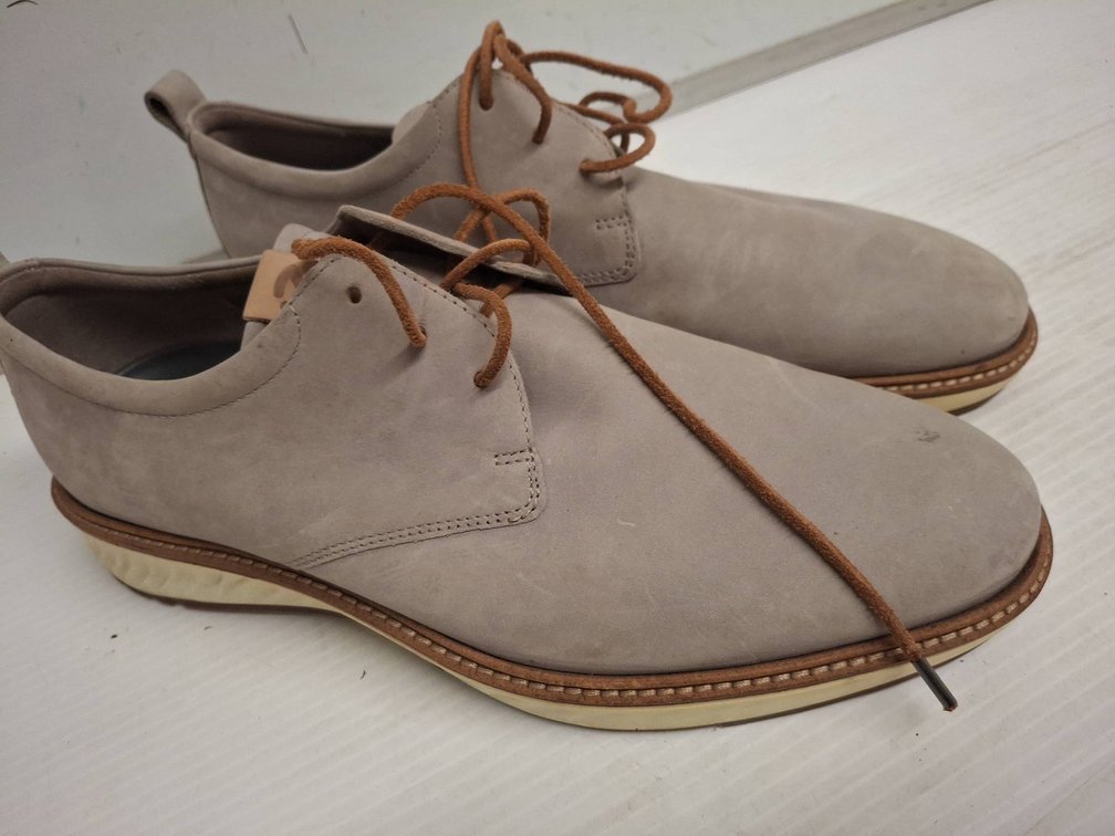 Ecco Leather Lace-Up Shoes Size 46 US 12