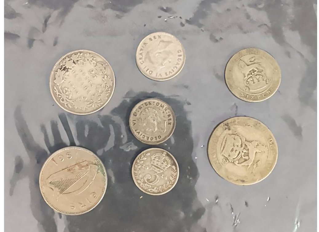 7 British & Irish Coins, 1920s-1951