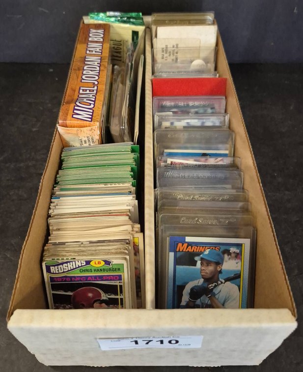 Sports Trading Card Collection, Some Opened