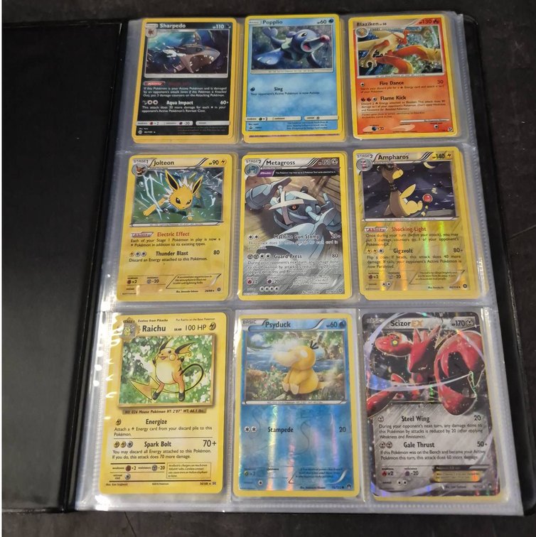 Pokemon Card Binder Assorted Lot