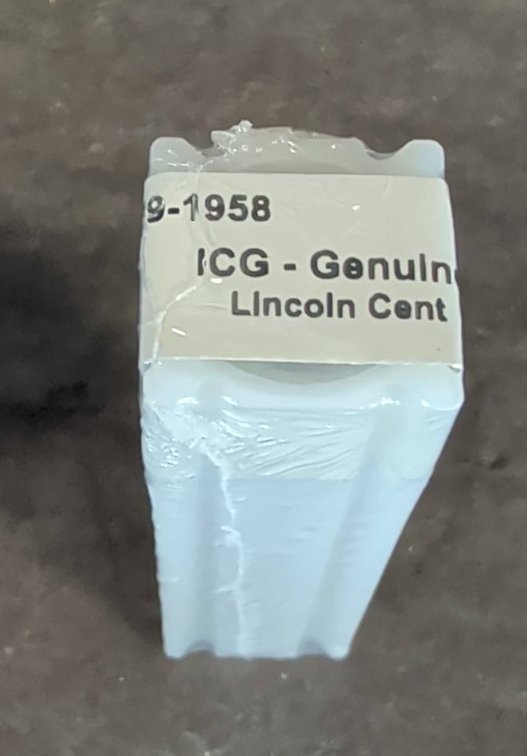 1909-1958 ICG Genuine Lincoln Cent Roll