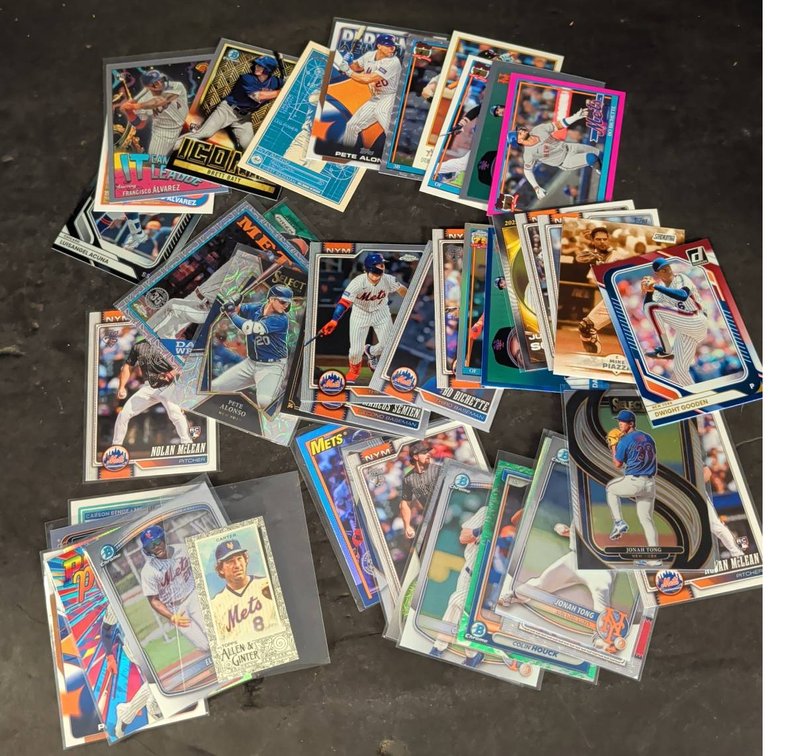 New York Mets Baseball Cards Lot