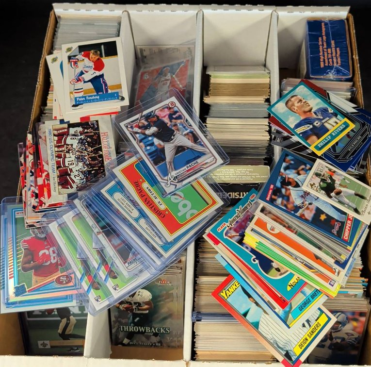 Sports Trading Card Collection Box