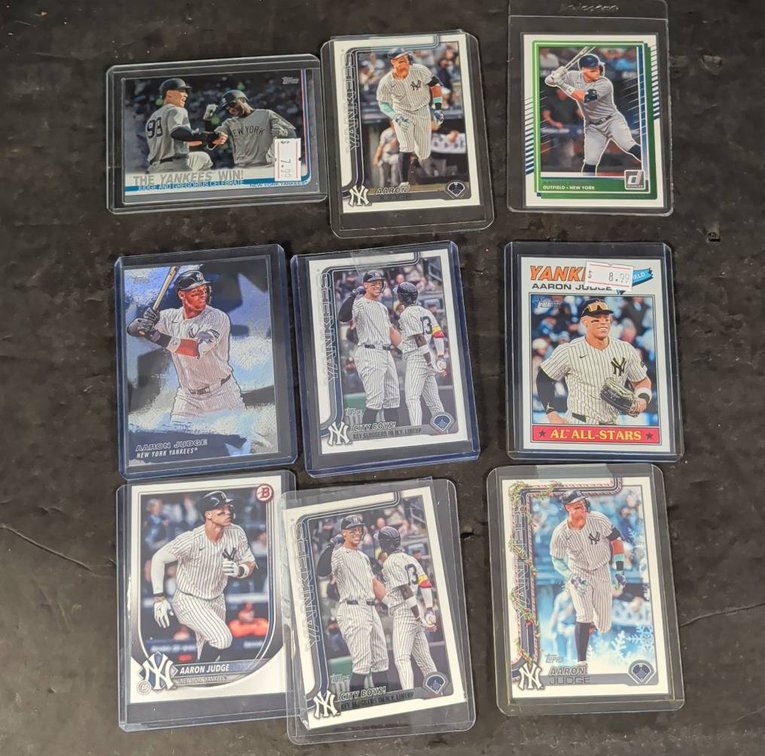 Aaron Judge New York Yankees Card Lot