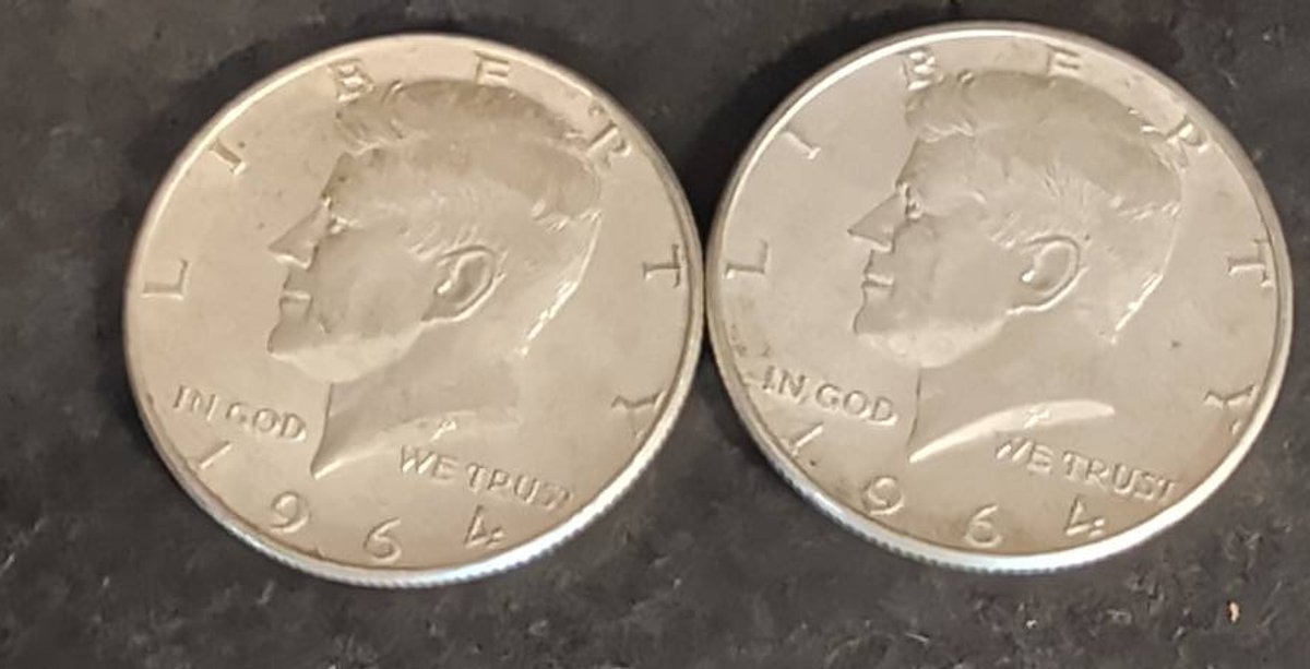 1964 Kennedy Half Dollar Coins