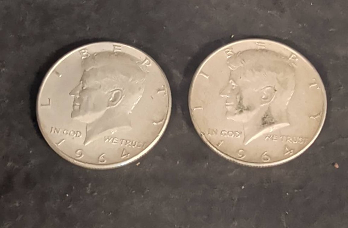 1964 Kennedy Half Dollar Coins