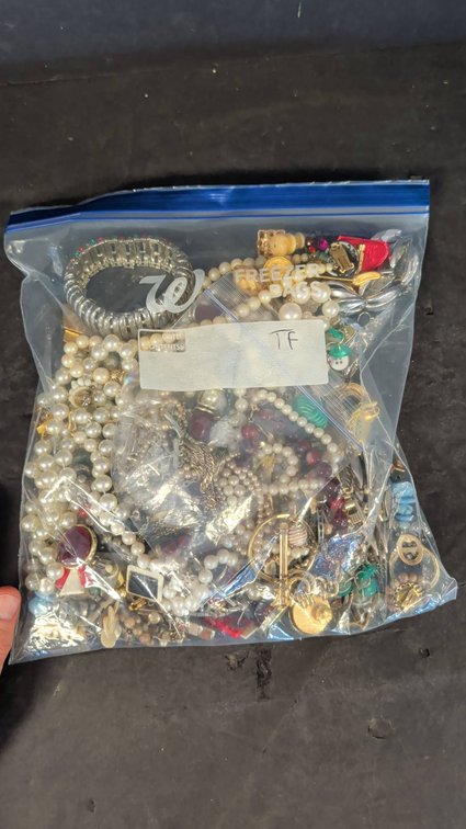 Bag of Assorted Costume Jewelry
