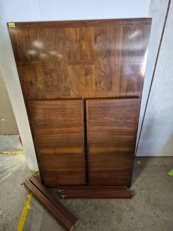 Wood Headboard and Footboard Set 40x62