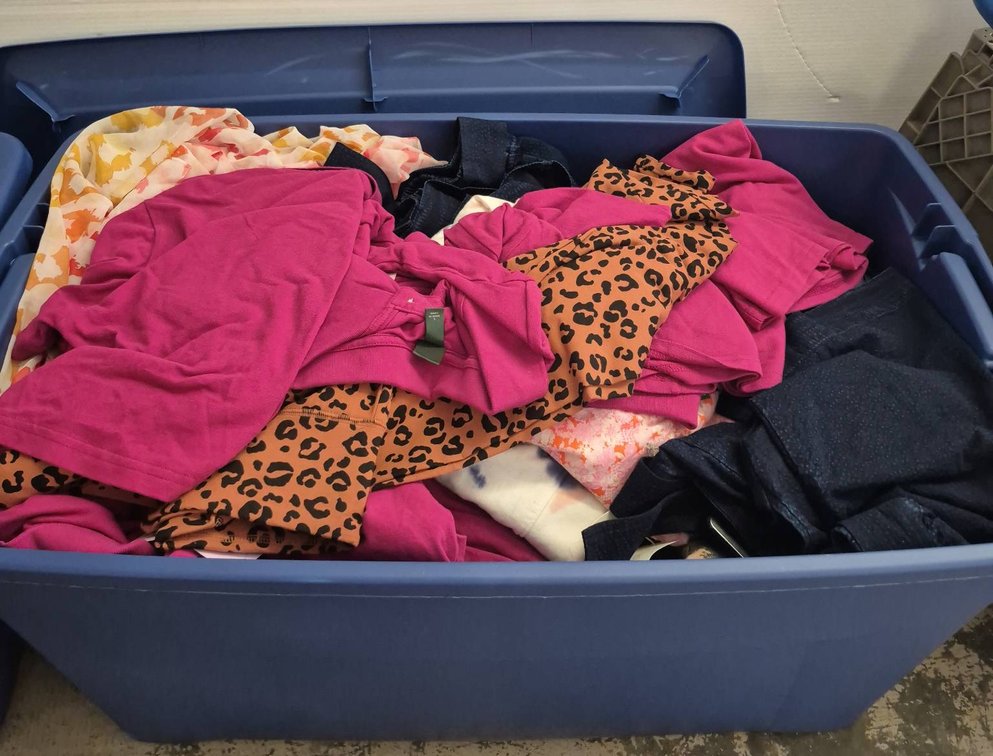 Bin of New Women's Clothing, Assorted Brands