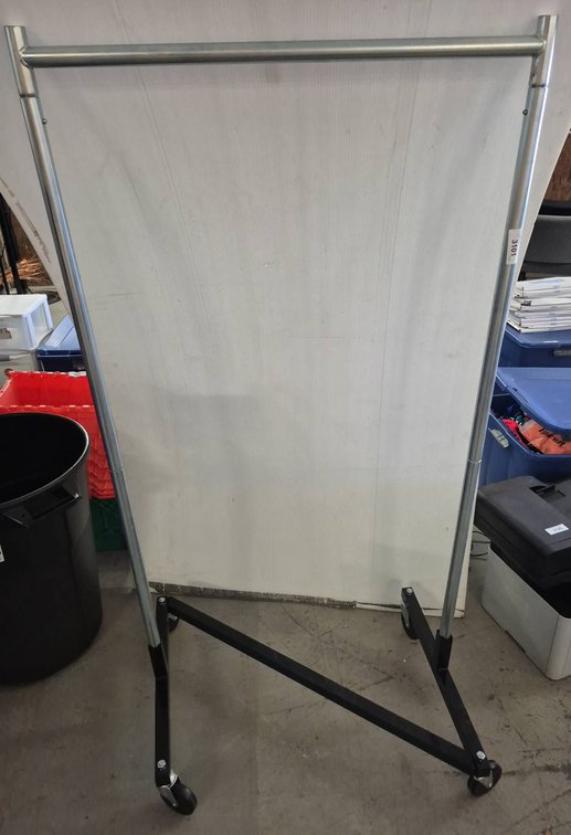 Metal Garment Rack with Rolling Casters